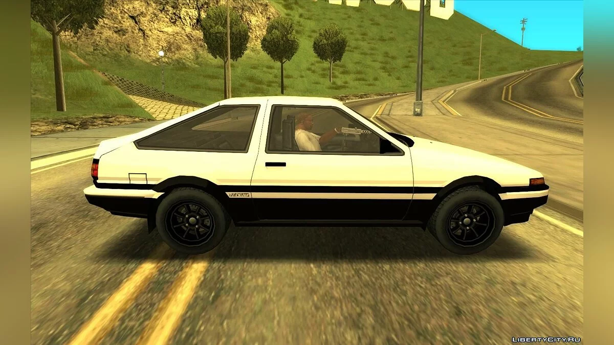 Toyota Trueno 1986 Apex AE86 - Initial D / GTA San Andreas