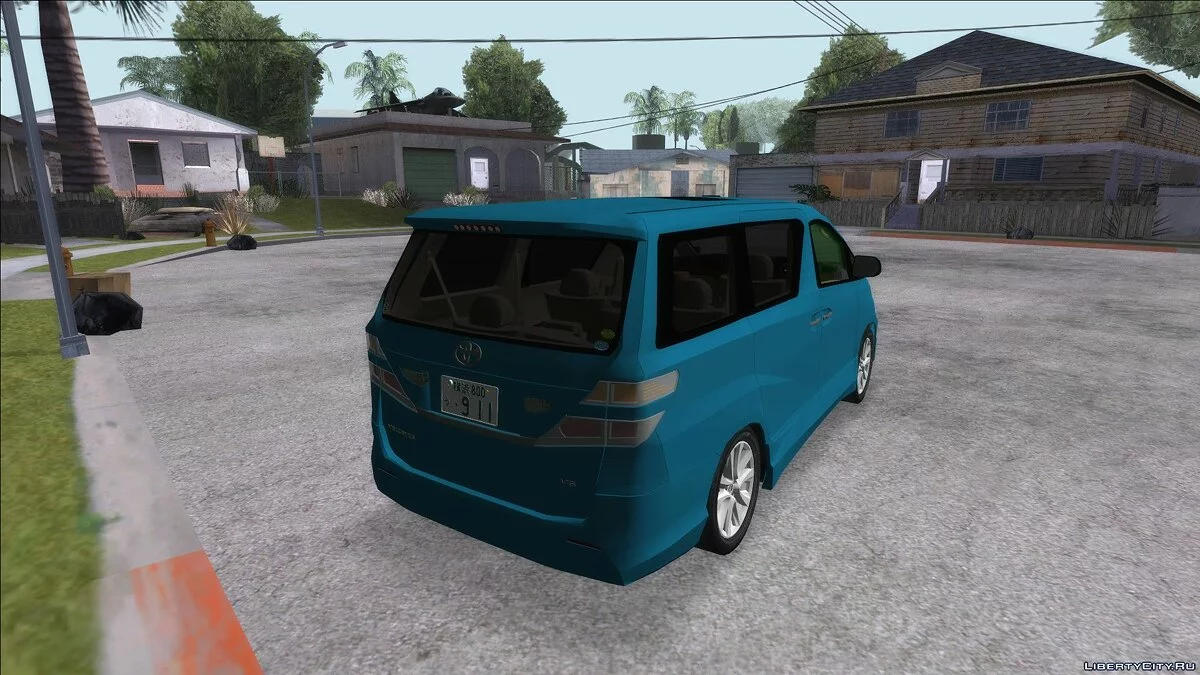 Toyota Vellfire V6 [IVF] / GTA San Andreas