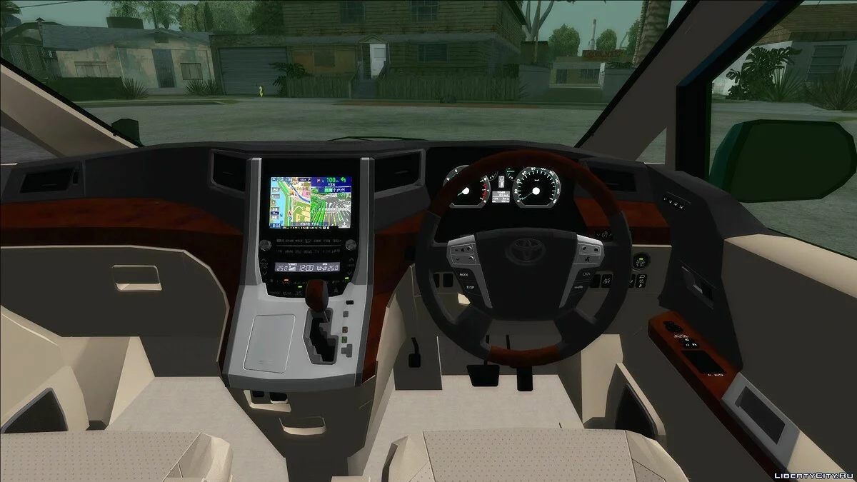 Toyota Vellfire V6 [IVF] / GTA San Andreas