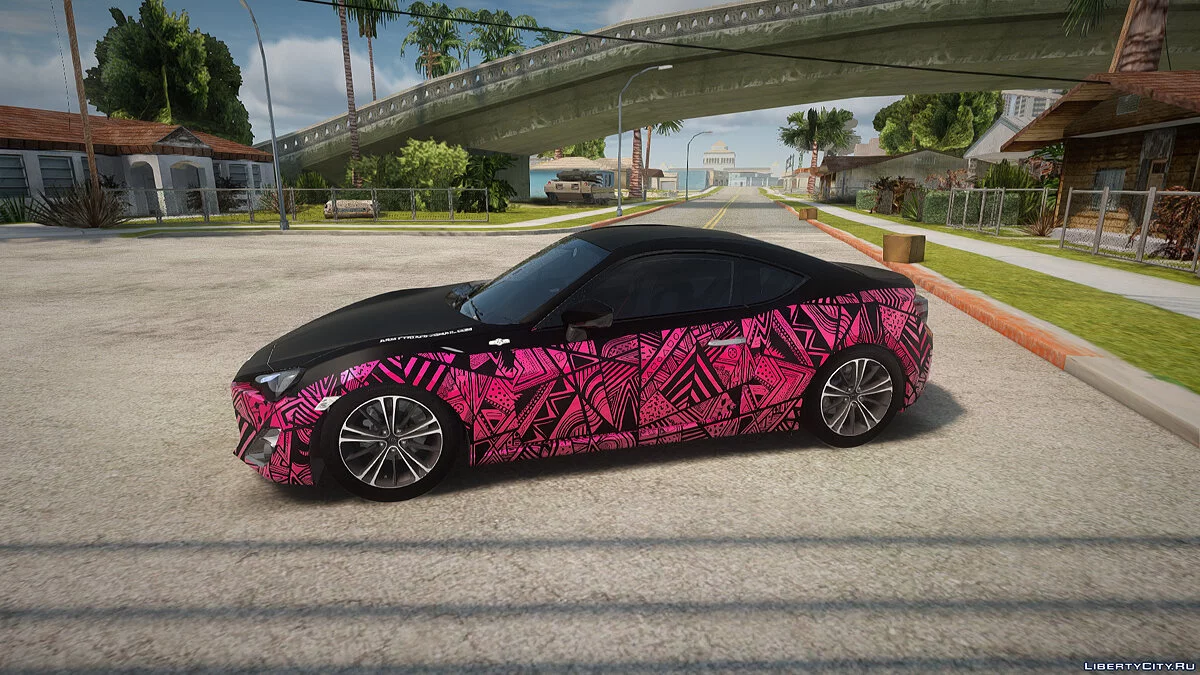 Toyota GT86 (ZN6) 2012 PJ + 3 фарби / GTA San Andreas