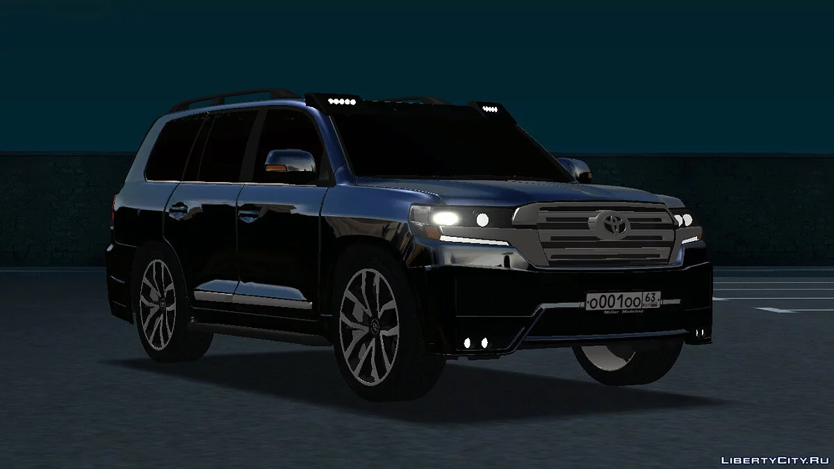 Toyota Land Cruiser 200 (CCD) + tuning / GTA San Andreas