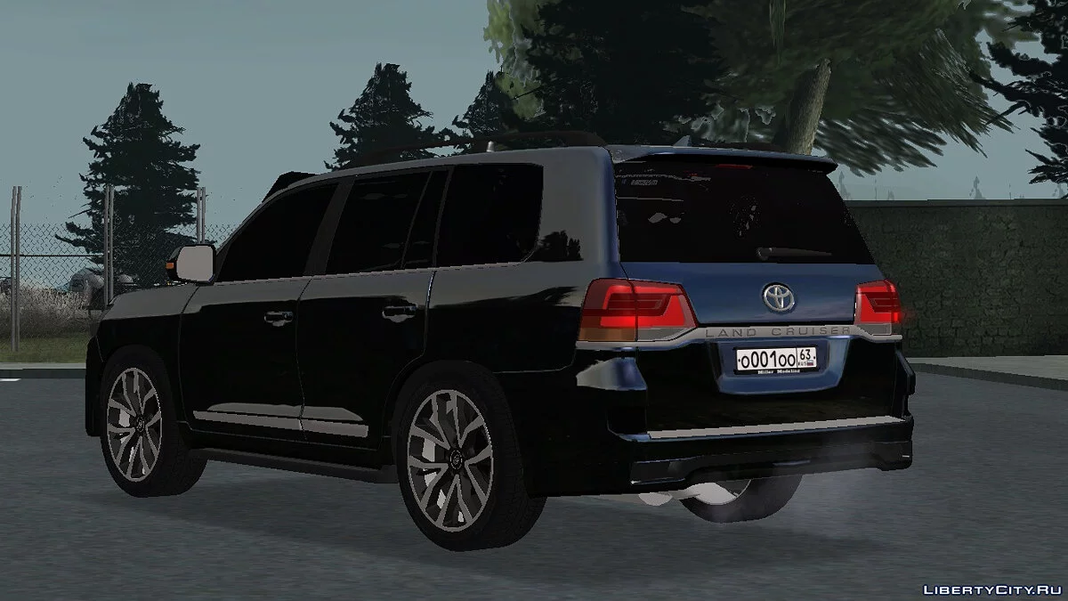 Toyota Land Cruiser 200 (CCD) + тюнинг / GTA San Andreas