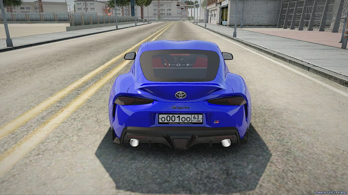 Toyota Supra 2019 / GTA San Andreas