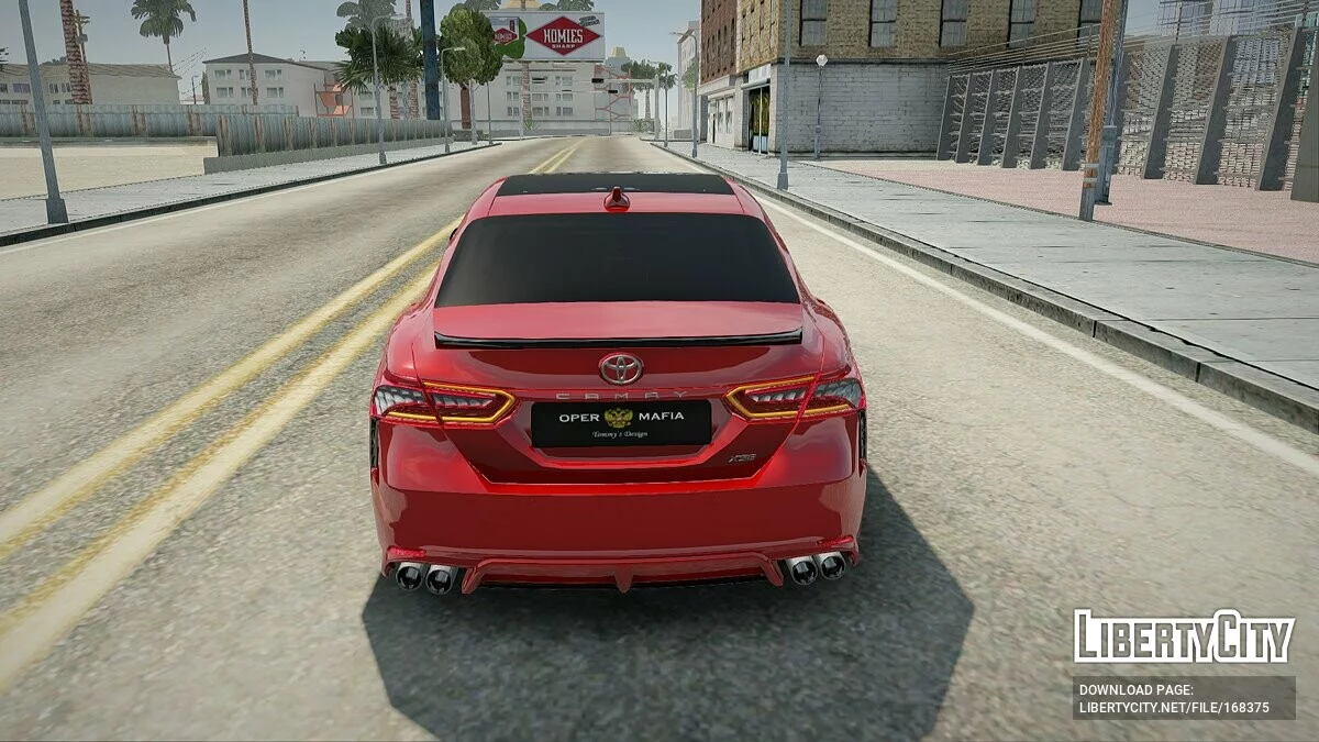 Toyota Camry XSE 2018 / GTA San Andreas