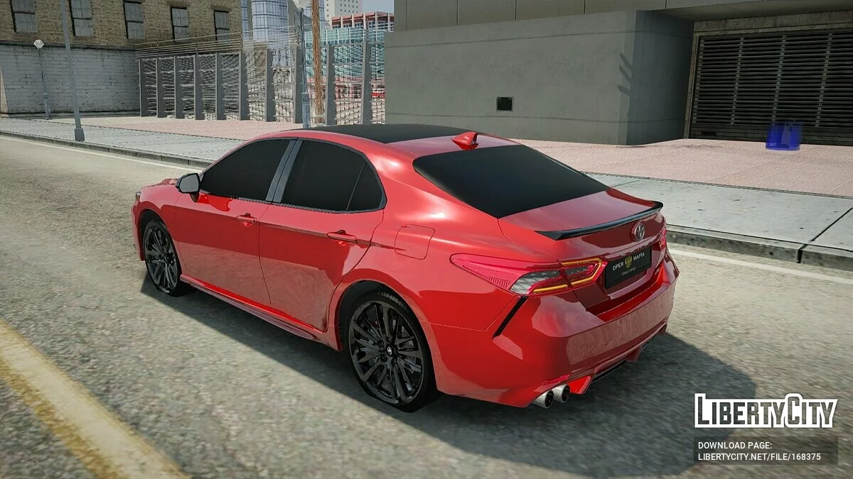 Toyota Camry XSE 2018 / GTA San Andreas