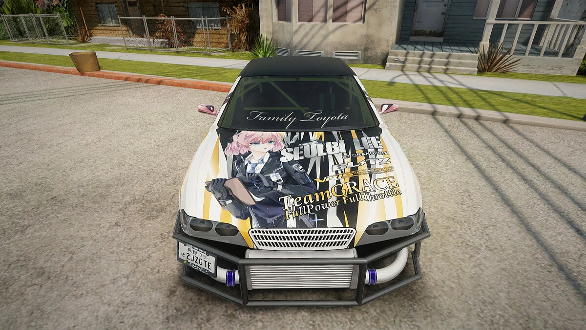 Toyota Chaser Seulbi Lee Itasha Drift / GTA San Andreas