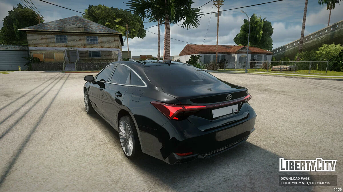 Toyota Avalon + CCD / GTA San Andreas