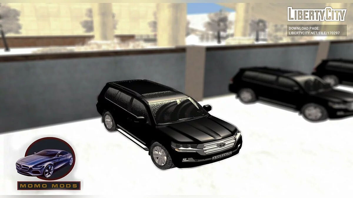 Toyota Land Cruiser 200 Рестайлинг 2 Зимняя версия / GTA San Andreas