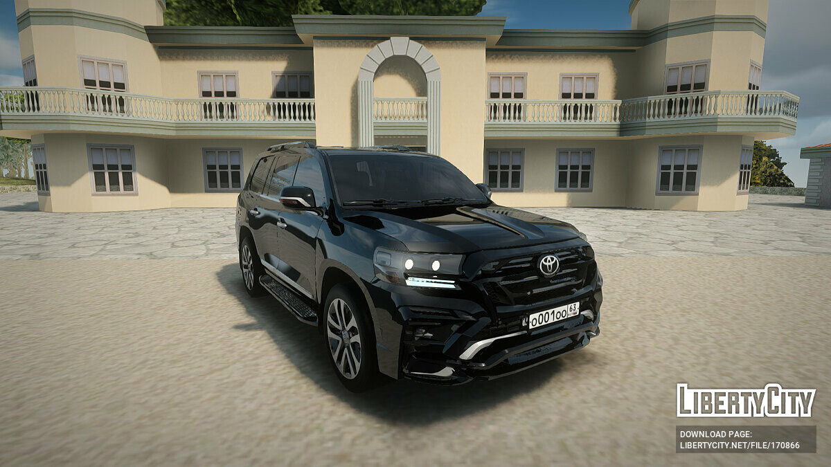 Toyota Land Cruiser 200 для GTA San Andreas