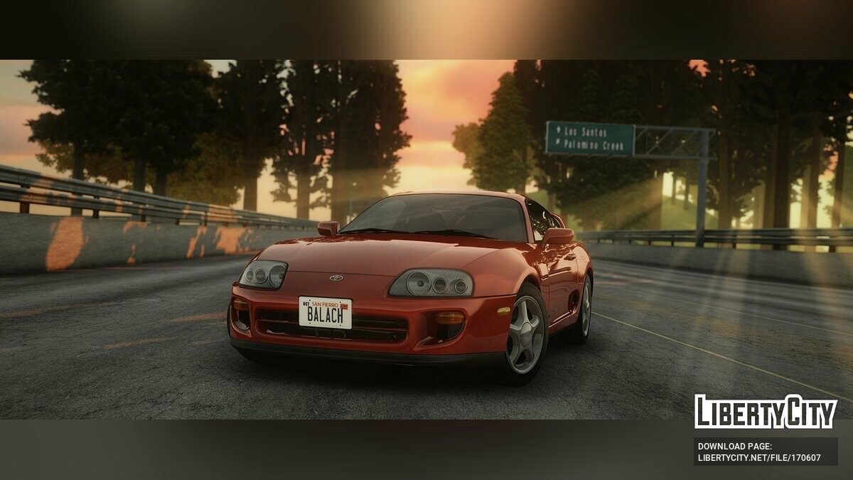 Toyota supra jza80 gta 5 фото 63