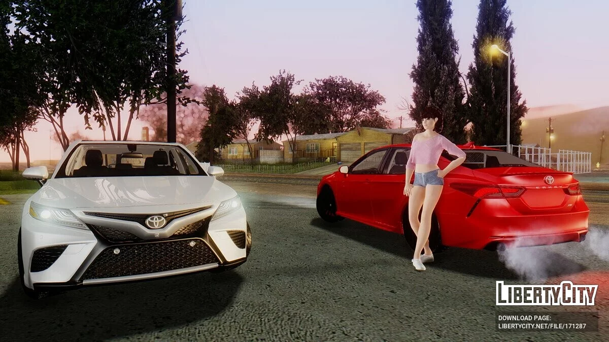 丰田凯美瑞 2018 / GTA San Andreas