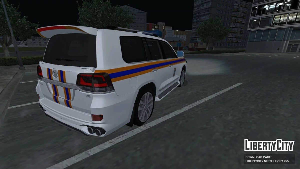 Toyota Land Cruiser — Міністерство надзвичайних ситуацій / GTA San Andreas