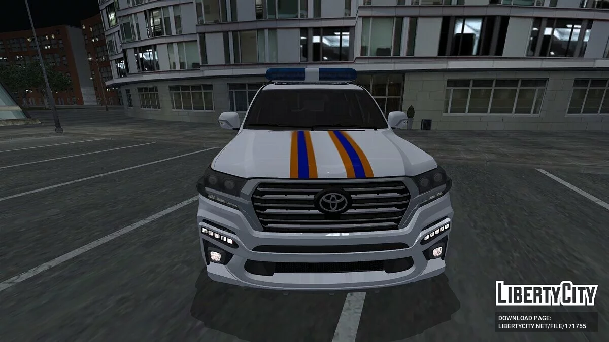 Toyota Land Cruiser — Міністерство надзвичайних ситуацій / GTA San Andreas