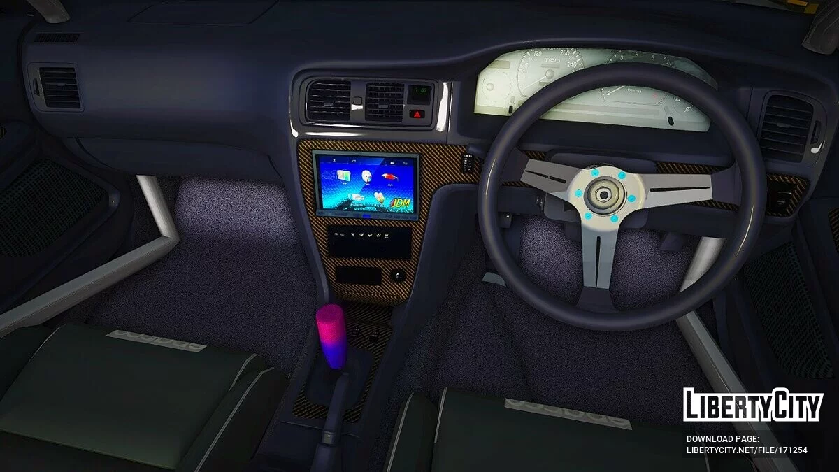Toyota Mark II JZX100 (Team Reverse) / GTA San Andreas