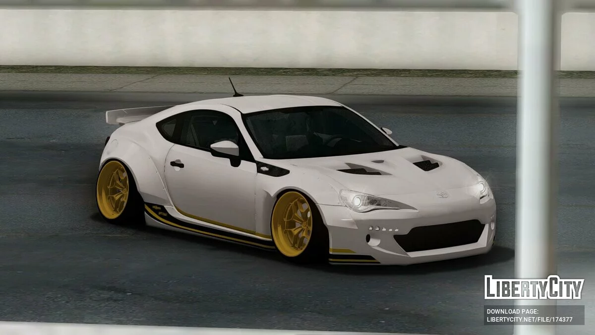 Toyota GT86 RB Ft Rotiform Permaisuri / GTA San Andreas