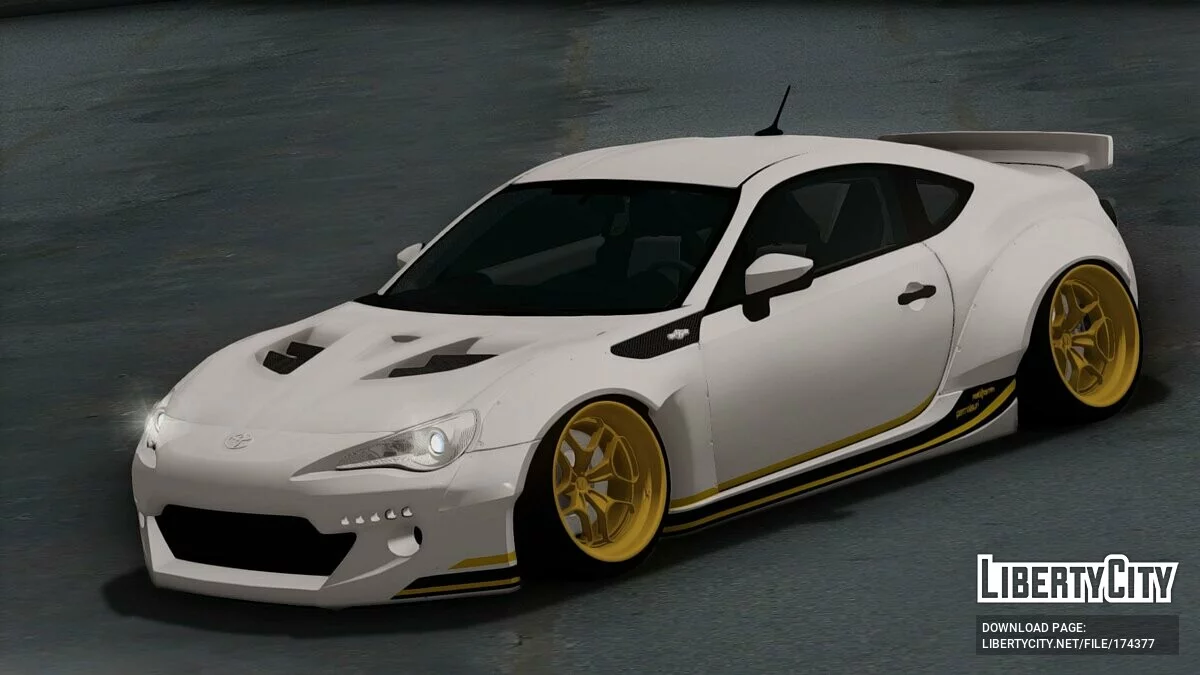Toyota GT86 RB Ft Rotiform Permaisuri / GTA San Andreas