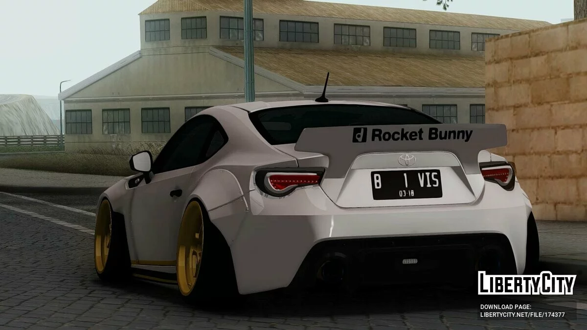 Toyota GT86 RB Ft Rotiform Permaisuri / GTA San Andreas