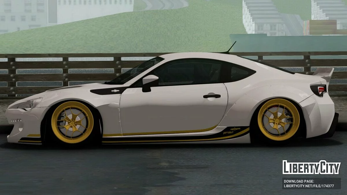 Toyota GT86 RB Ft Rotiform Permaisuri / GTA San Andreas