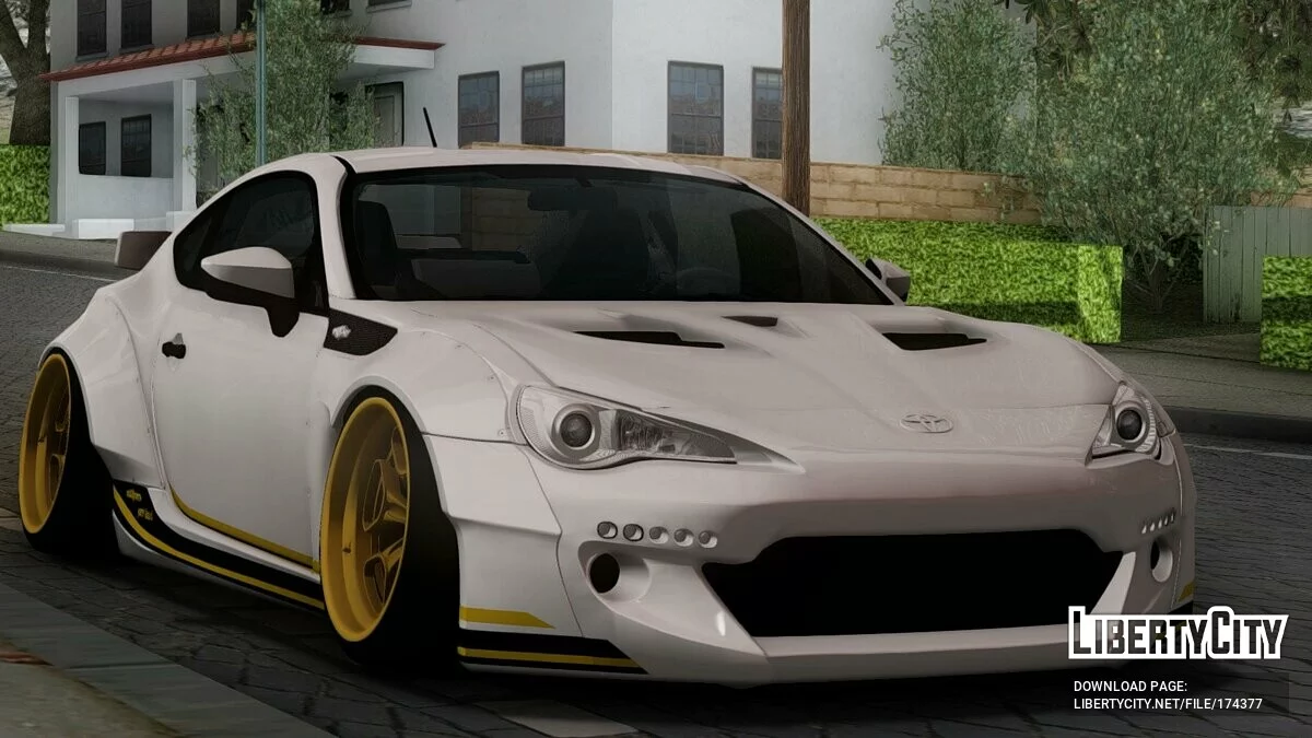 Toyota GT86 RB Ft Rotiform Permaisuri / GTA San Andreas