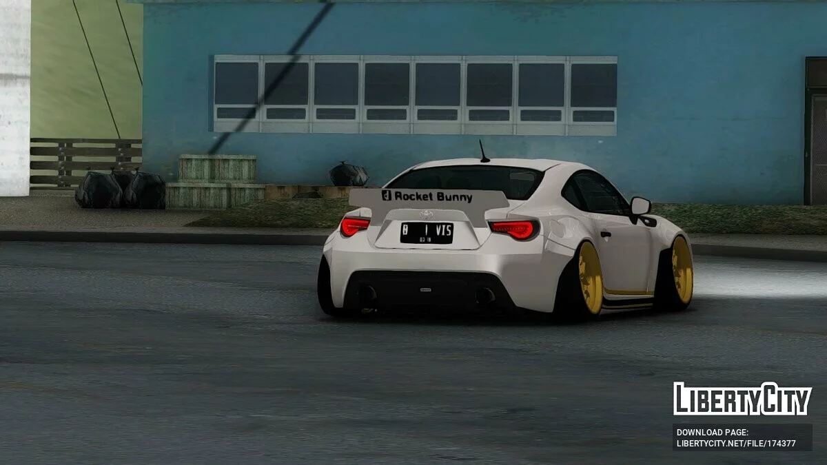 Toyota GT86 RB Ft Rotiform Permaisuri / GTA San Andreas