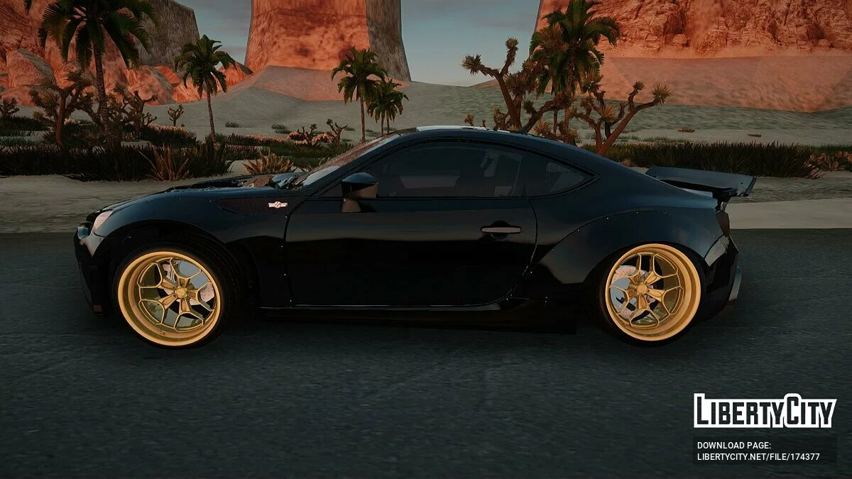 Toyota GT86 RB Ft Rotiform Permaisuri / GTA San Andreas