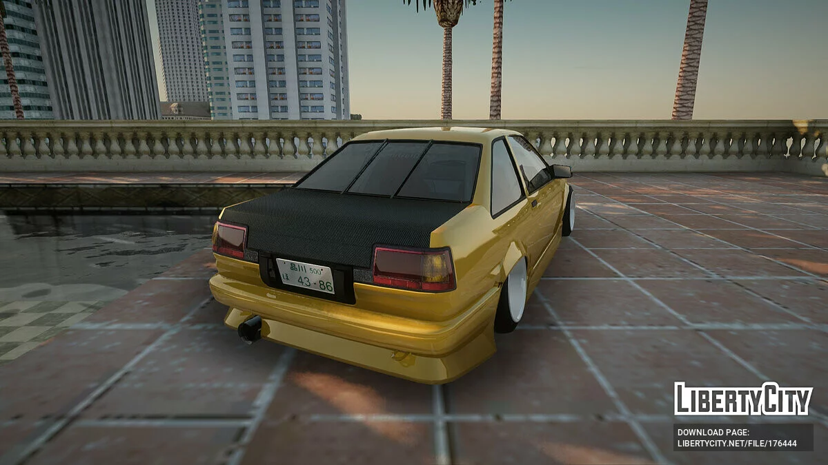 Toyota AE86 Coupe / GTA San Andreas