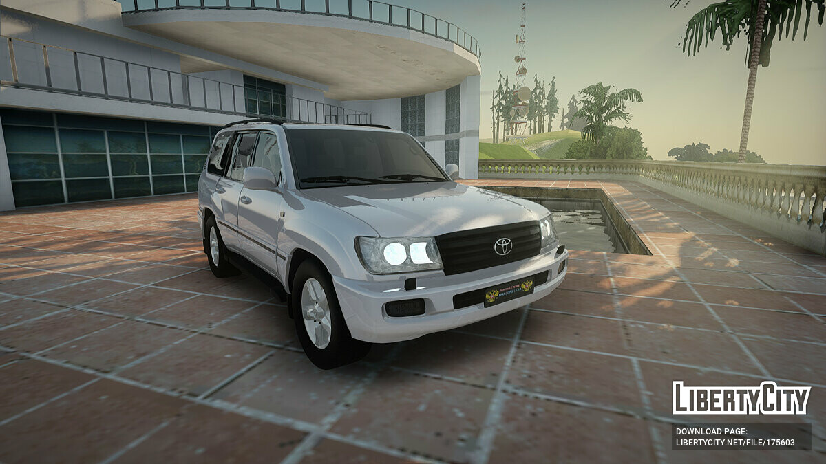 Toyota Land Cruiser 100 для GTA San Andreas