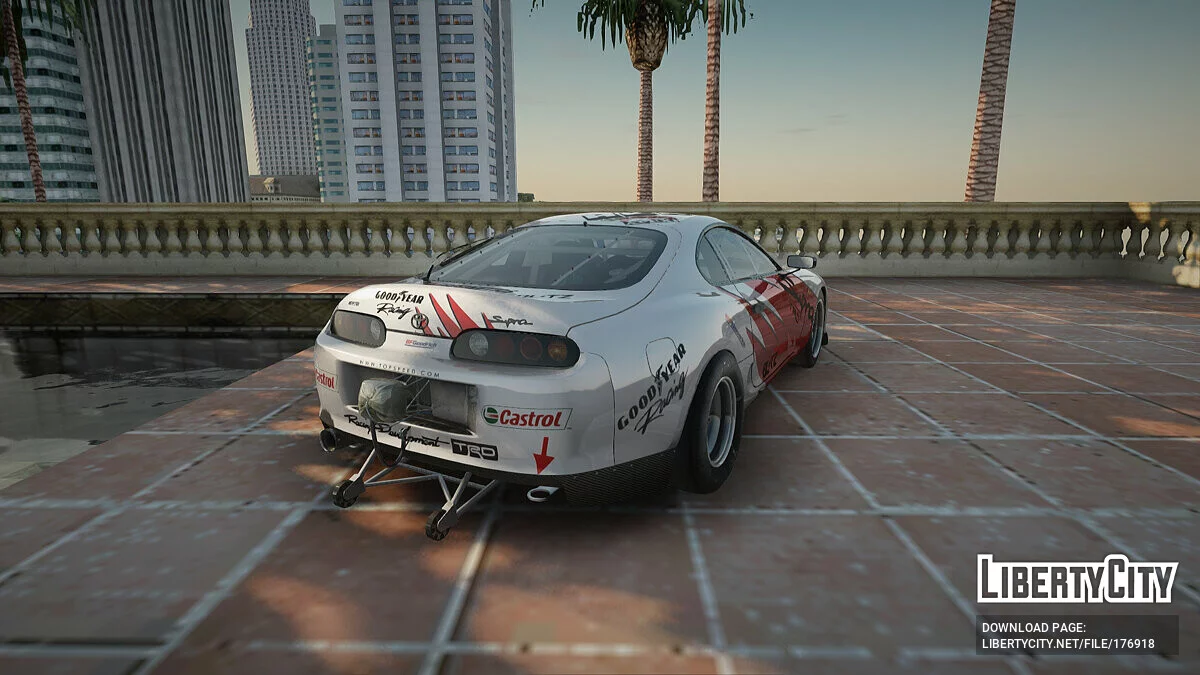 Toyota Supra JZA80 Kantai Collection Haruna PJ / GTA San Andreas