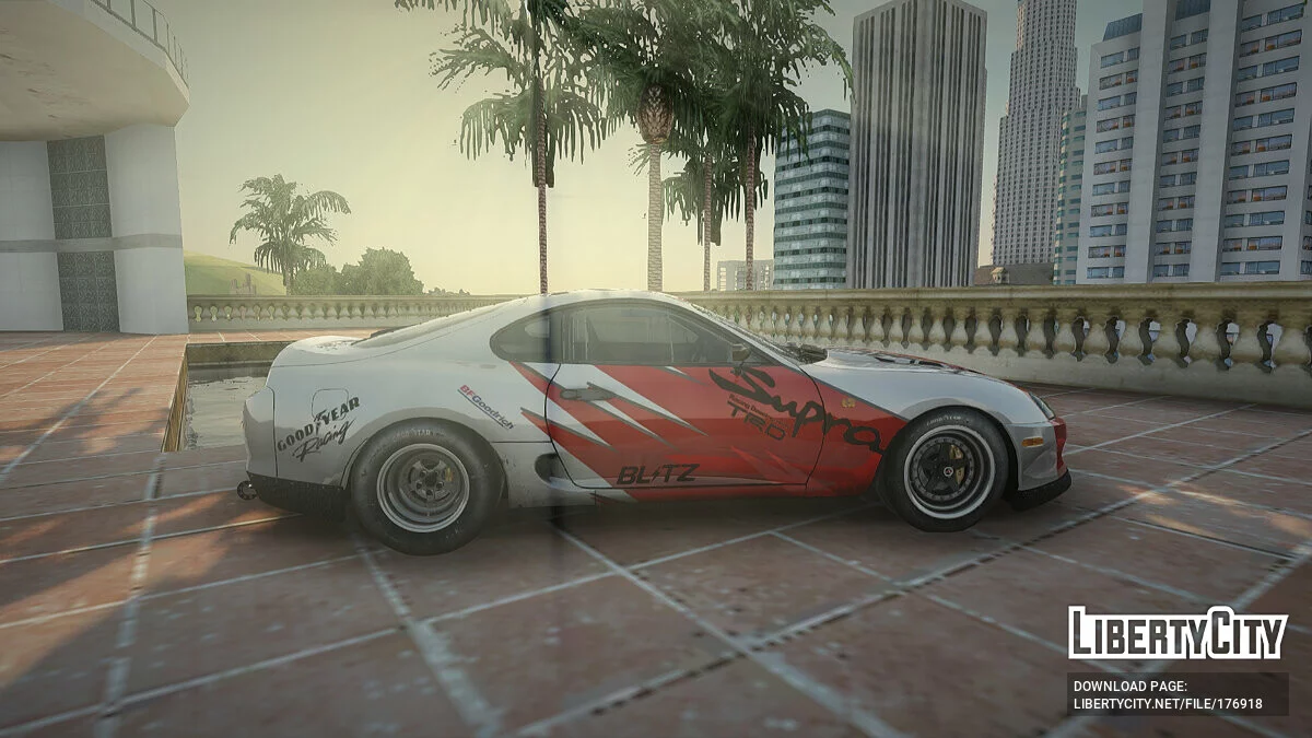 Toyota Supra JZA80 Kantai Collection Haruna PJ / GTA San Andreas