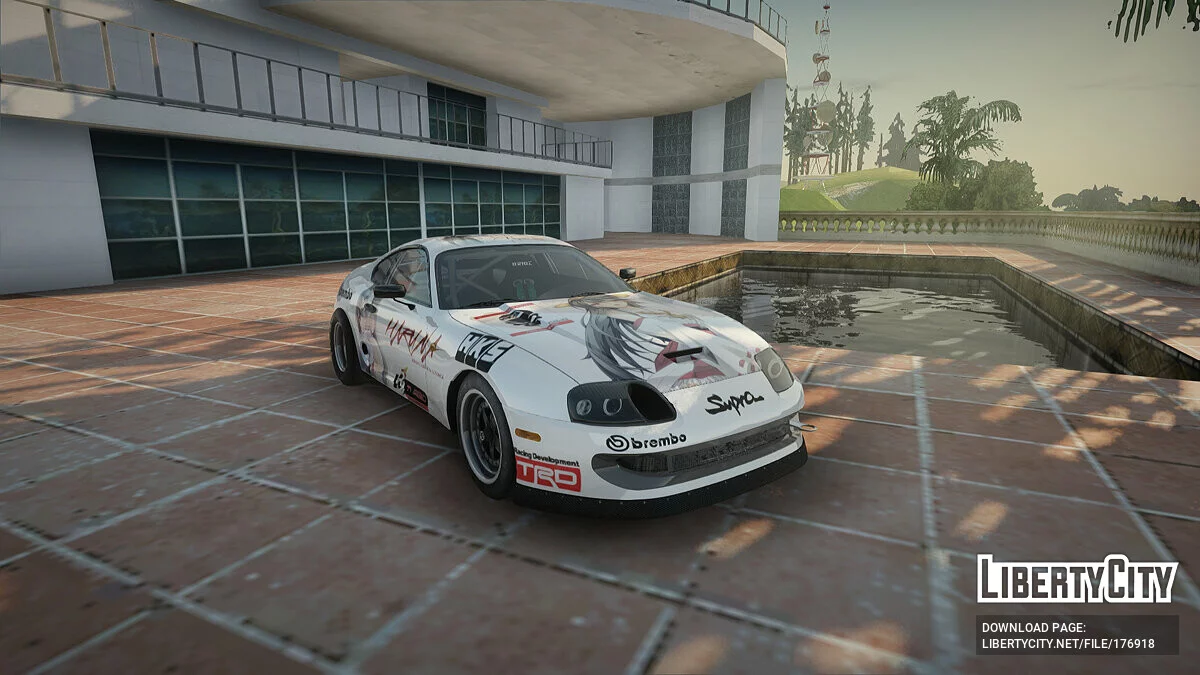 Toyota Supra JZA80 Kantai Collection Haruna PJ / GTA San Andreas