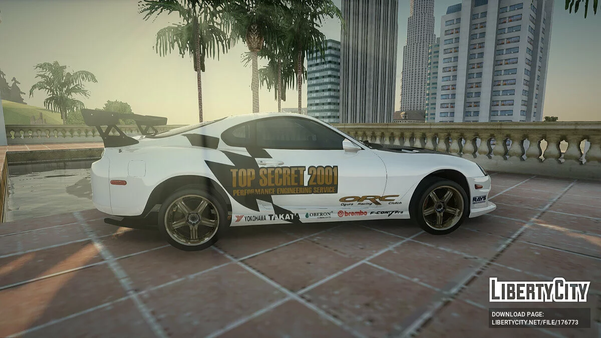 Toyota Supra RZ 1998 Drift / GTA San Andreas
