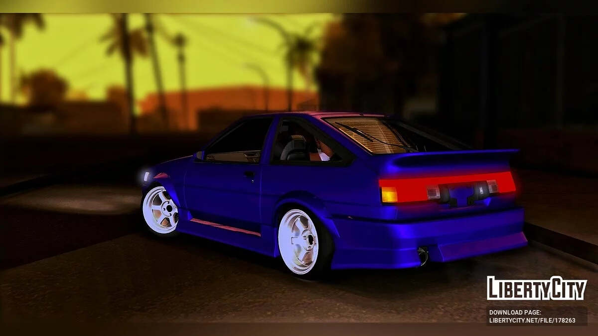 Toyota AE86 / GTA San Andreas