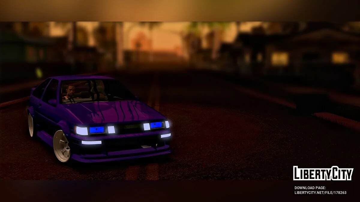 Toyota AE86 / GTA San Andreas