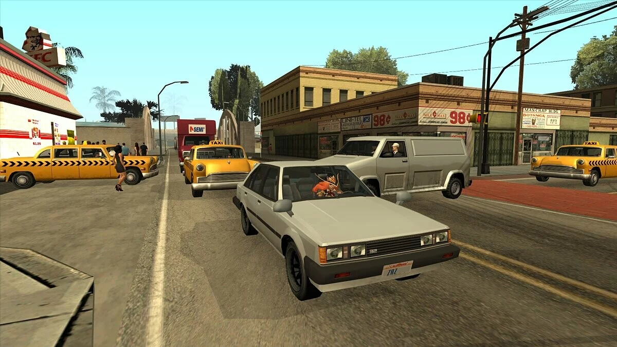 Toyota Carina AA60 Left-Hand / GTA San Andreas