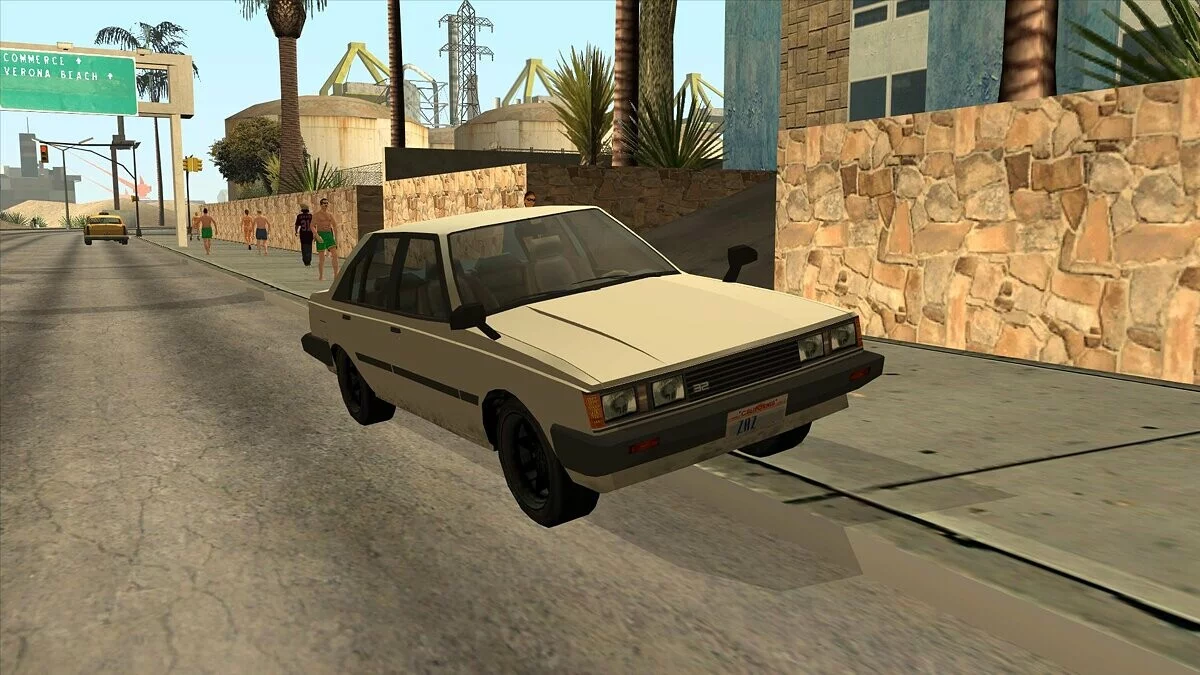 Toyota Carina AA60 Left-Hand / GTA San Andreas
