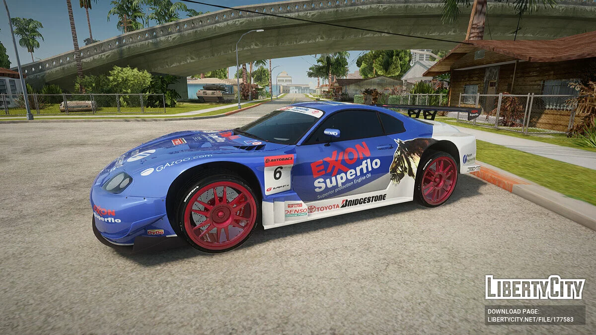 Toyota Supra 2005 EXXON SuperFlo / GTA San Andreas