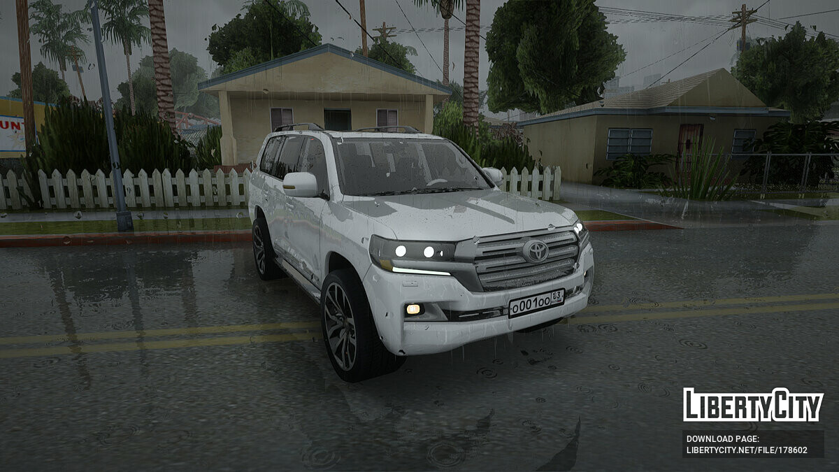 Toyota Land Cruiser 200 для GTA San Andreas