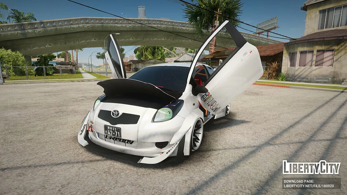 Toyota Yaris Burnok Speed / GTA San Andreas