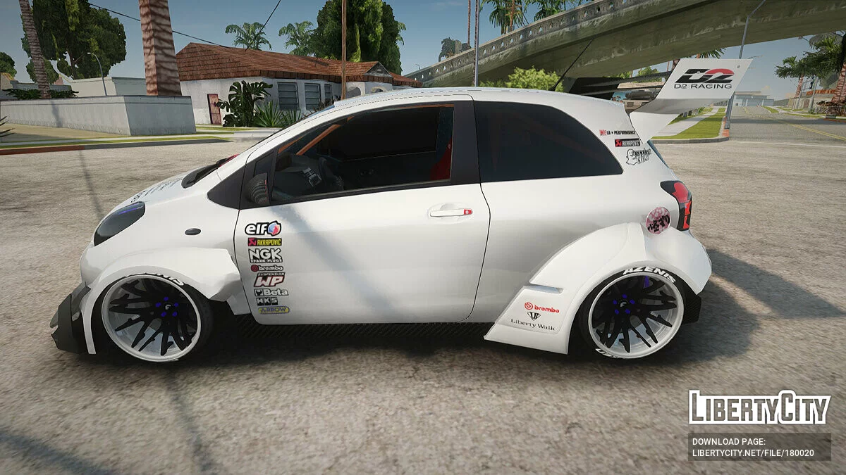Toyota Yaris Burnok Speed / GTA San Andreas