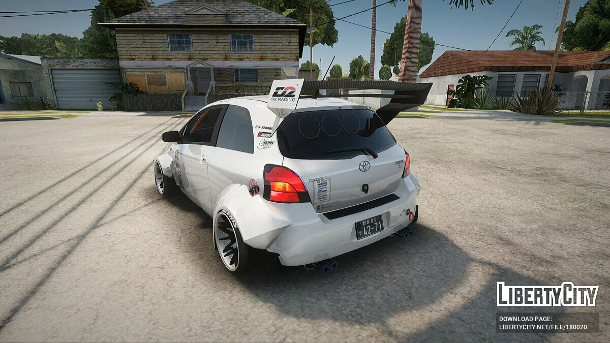 Toyota Yaris Burnok Speed / GTA San Andreas