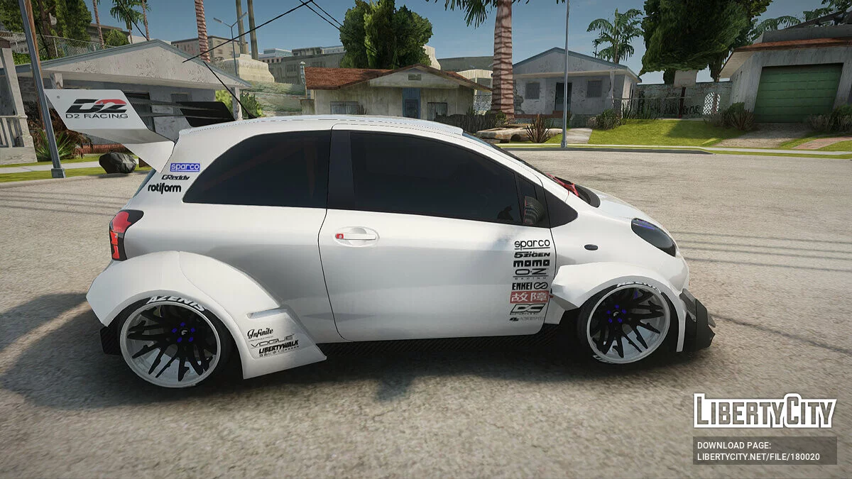 Toyota Yaris Burnok Speed / GTA San Andreas