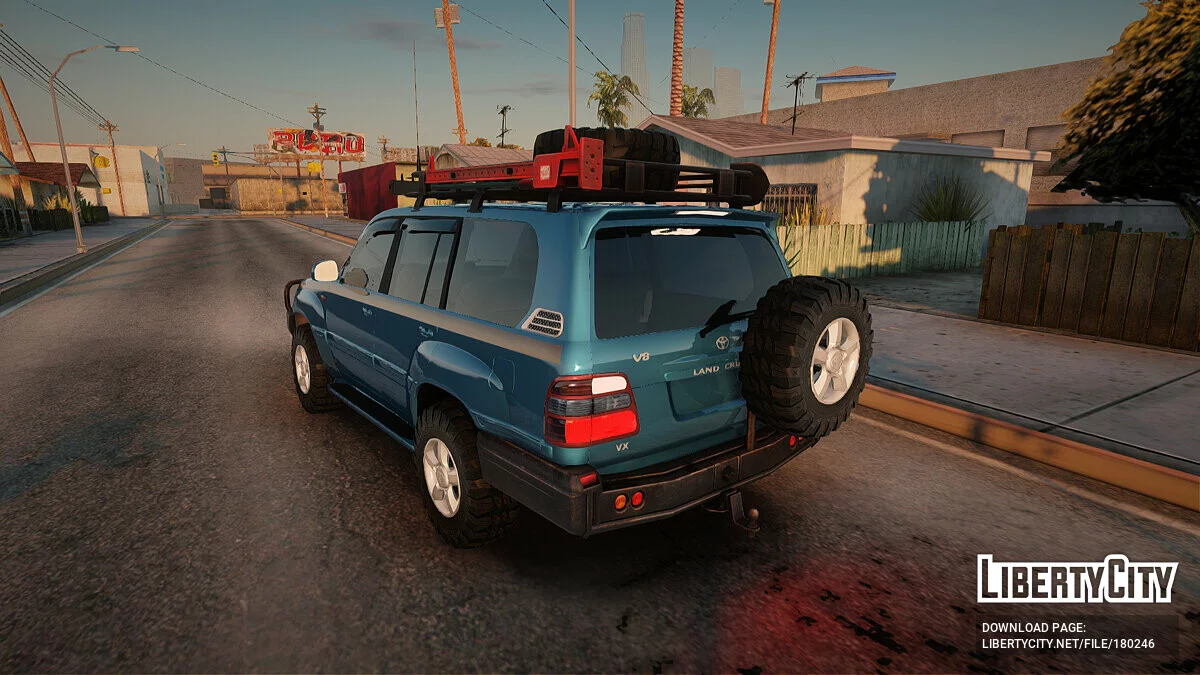 Toyota Land Cruiser 100 / GTA San Andreas