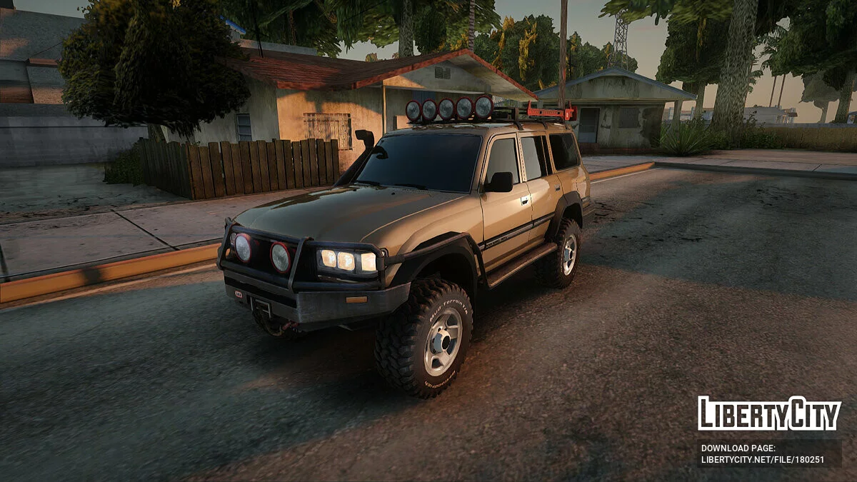Toyota Land Cruiser 80 / GTA San Andreas