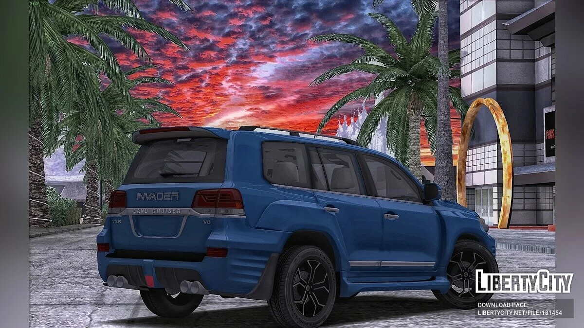 Toyota LC200 Invader 2021 / GTA San Andreas