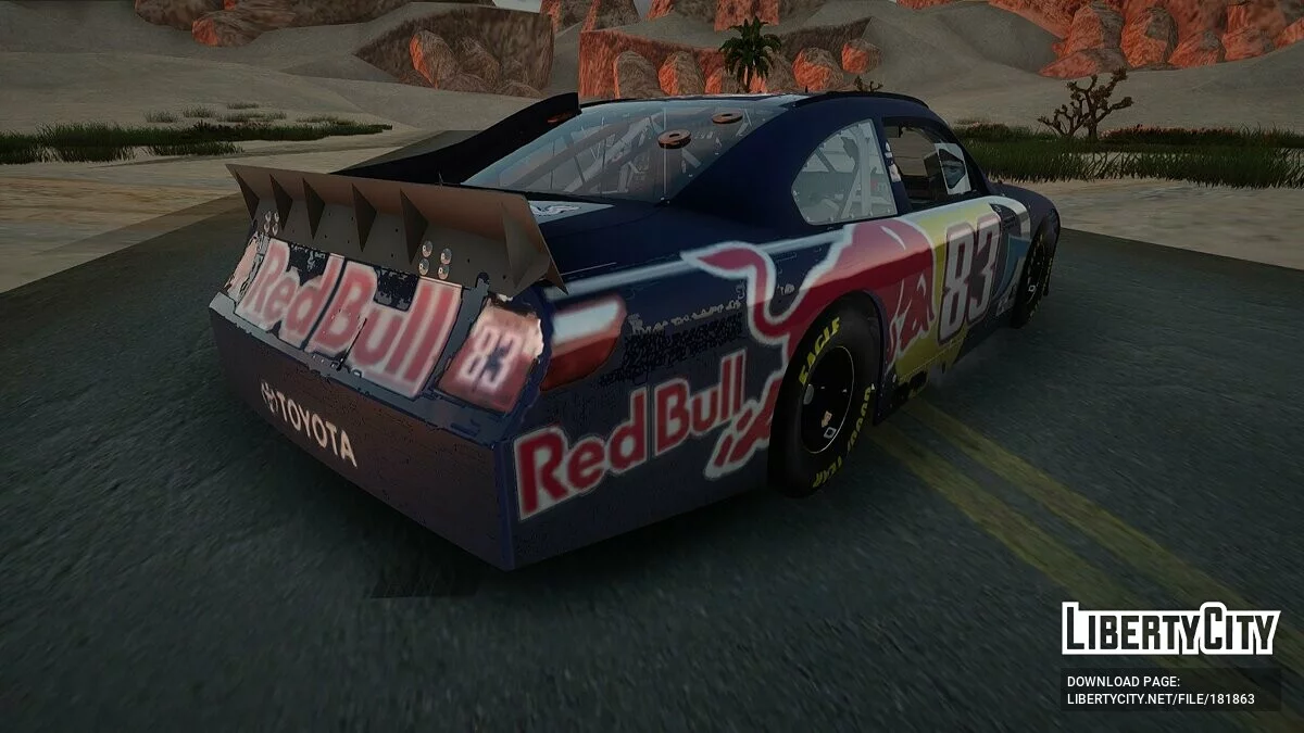 Toyota Camry #83 Red Bull NASCAR / GTA San Andreas