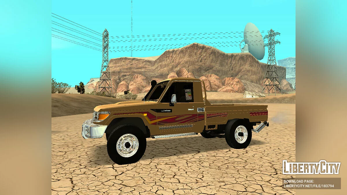 Toyota Land Cruiser LC70 / GTA San Andreas