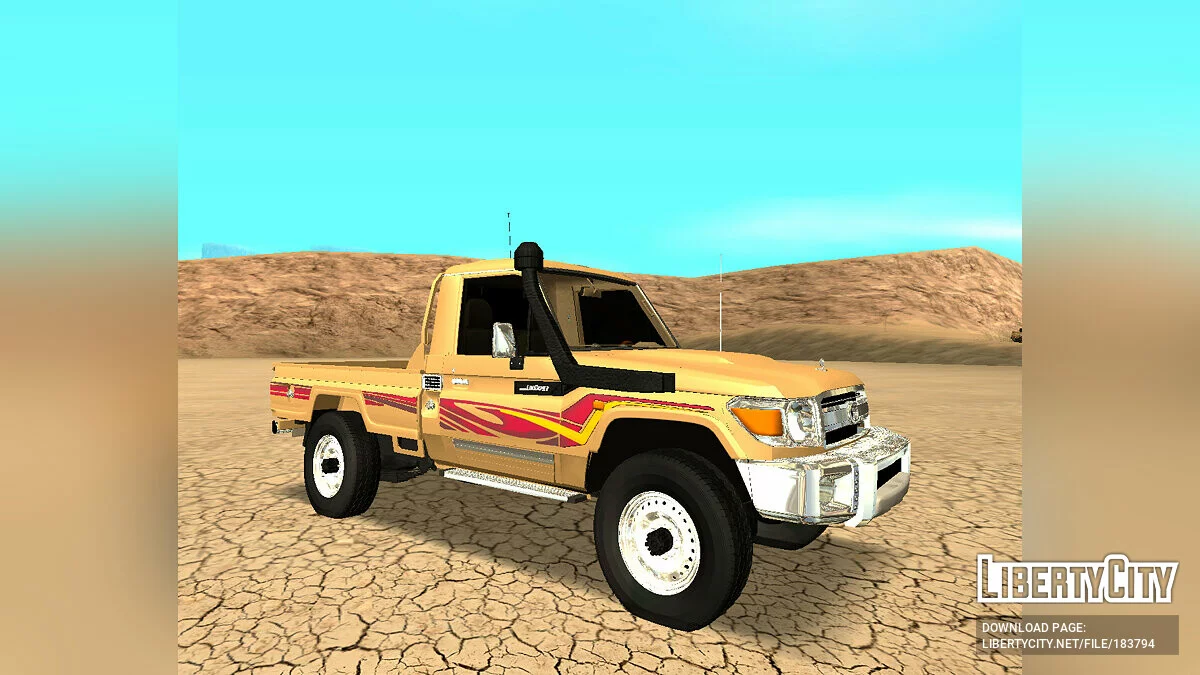 Toyota Land Cruiser LC70 / GTA San Andreas