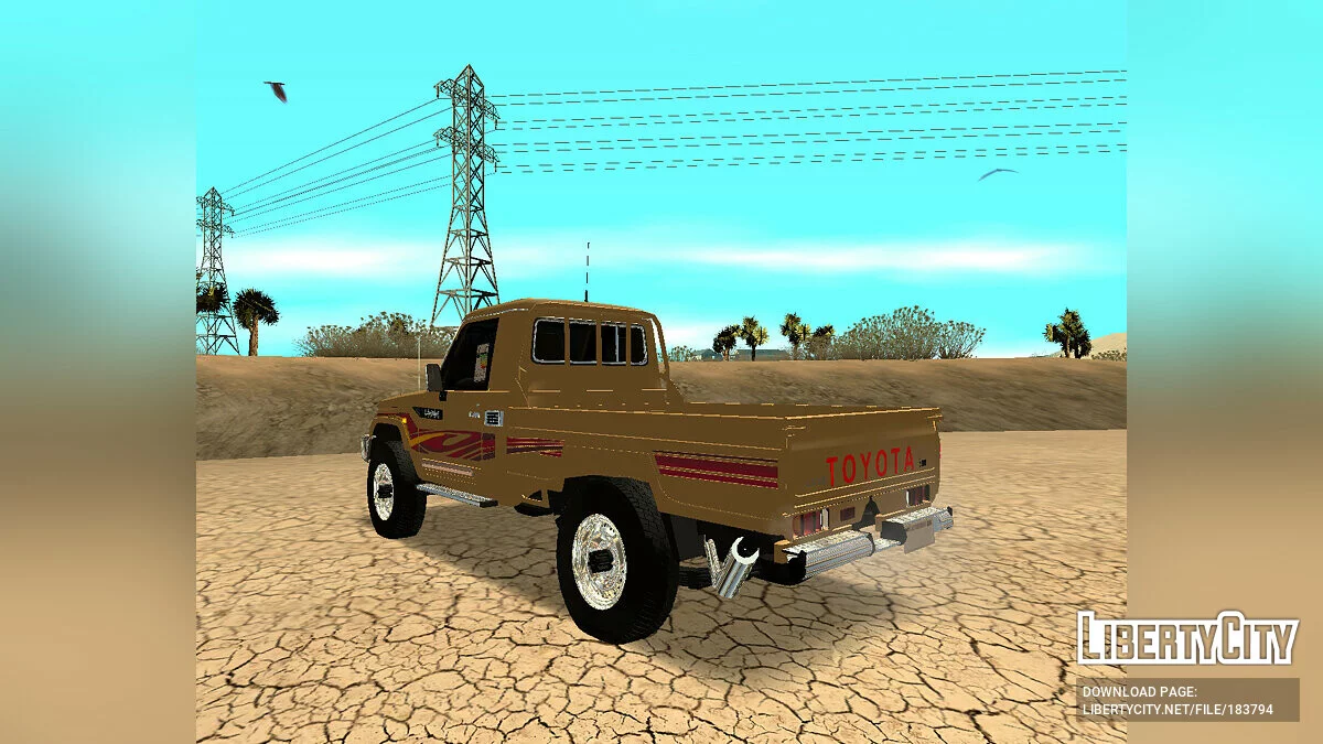 Toyota Land Cruiser LC70 / GTA San Andreas