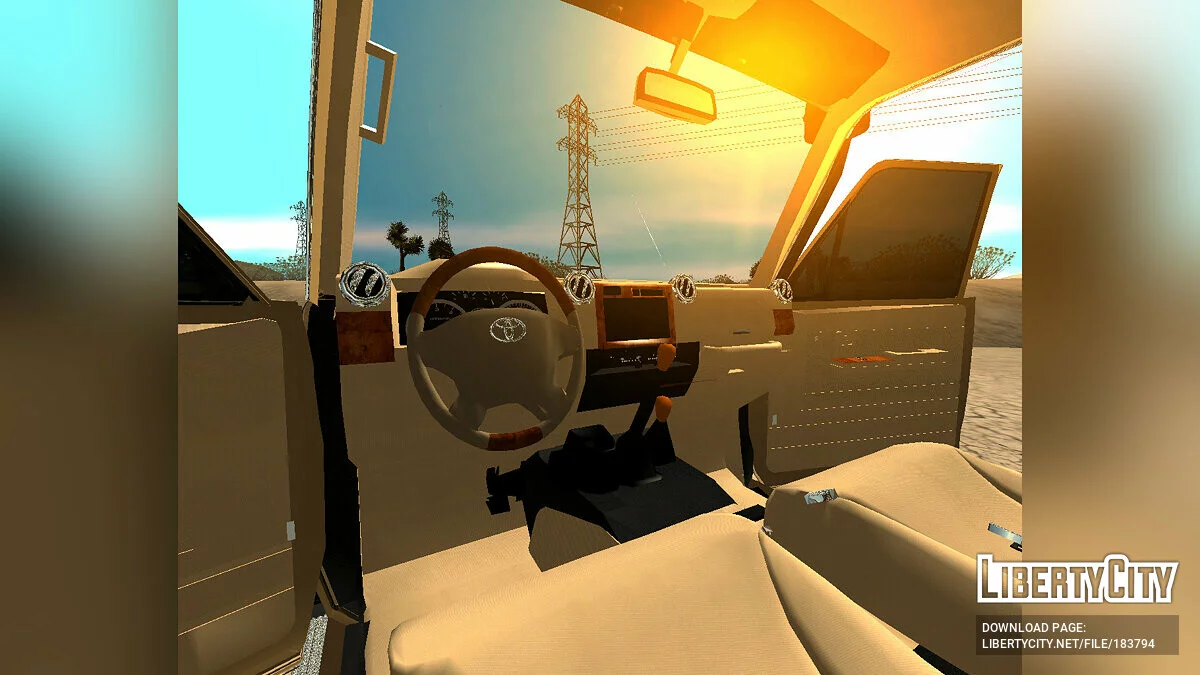Toyota Land Cruiser LC70 / GTA San Andreas