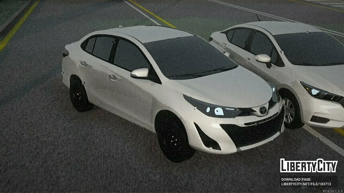 Toyota Yaris 2019 / GTA San Andreas